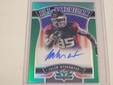 2022 Leaf Valiant All American Jalen Wydermyer AA-JW1 Auto- Green/40
