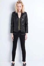 Zadig & Voltaire Liam Cuir Spi Leather Jacket