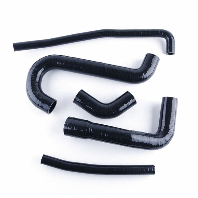 Black Silicone Coolant Radiator Hose Kit for 8994 Alfa Romeo ES30 SZ