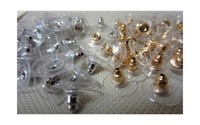 Earring Backs Replacements Earring Safety Backs Silver & Gold Bullet Clutch Earr Earring Backs Replacements Earring Safety Backs Silver & Gold Bullet Clutch Earr