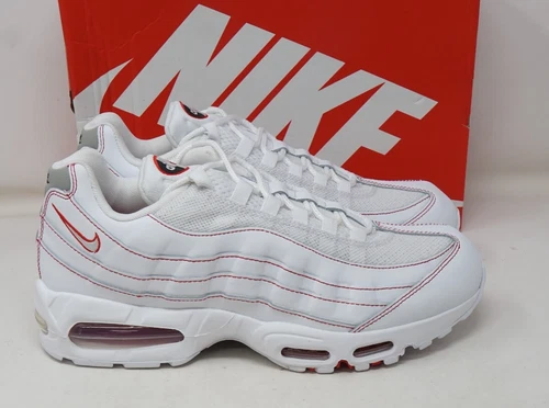 Nike Air Max 95 Big Bubble OG IB7936-100 White University Red Mens Size 11.5 NEW
