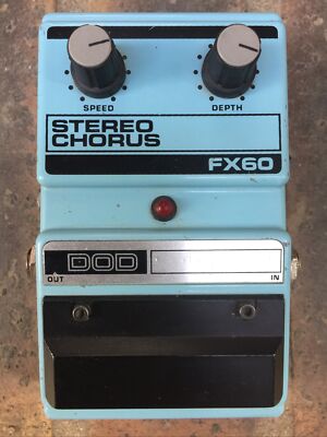 DoD Fx 60 Stereo Chorus Speed Depth | eBay