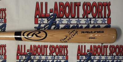 Charlie Hayes Authentic Signed Pro Style Bat Autographed with Inscription JSA.