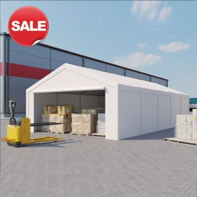 XXL 5x10m Lagerzelt Partyzelt Garagenzelt Zeltgarage Unterstand Weide AKTION NEU