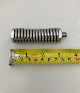 Workman S-35 3" Resonator Impact Spring 3/8 x 24 Ham Mobile Radio Antenna