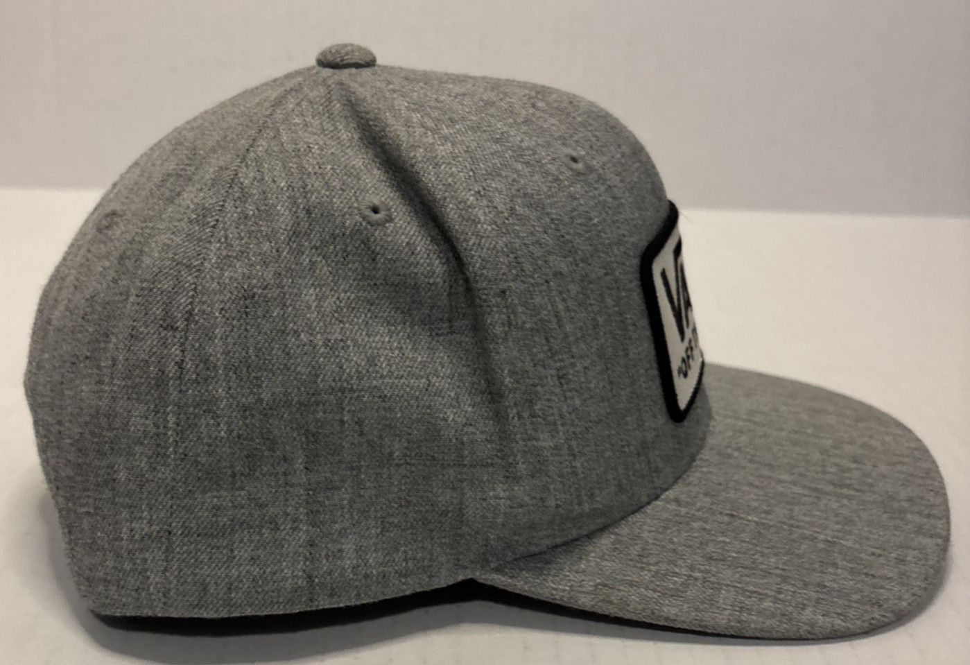 Vans Snapback Cap Hat Solid Gray  EUC Adjustable - image 3