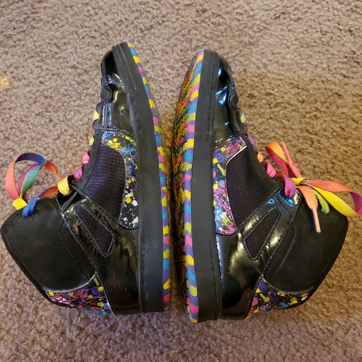 Dc rainbow deals shoes