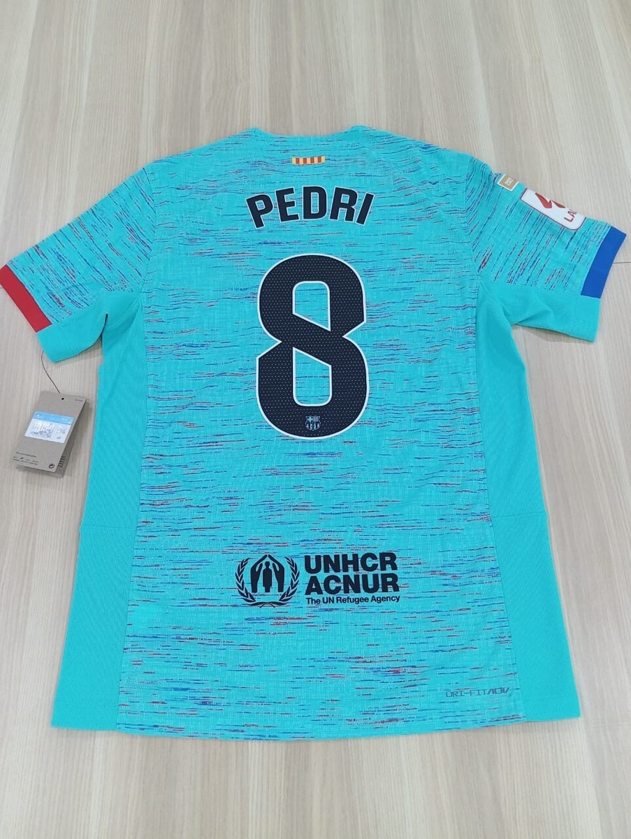 Nike Barcelona 23/24 Pedri #8 Home Match Jersey (US M Size