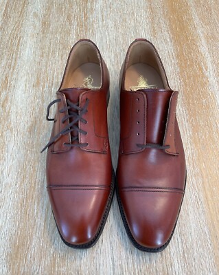 PEAL & Co Crockett & Jones クロケットアンドジョーンズ NIB Crockett Jones x Peal Co Square Cap toe Derby/Blucher 8.5D