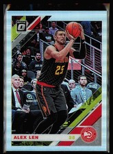 2019 Panini Donruss Optic Alex Len #32 Holo Basketball Atlanta Hawks Card