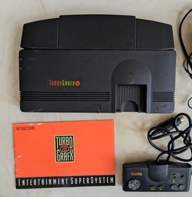 NEC TurboGrafx-16 Console Lot OEM Cables Controller Manual Authentic READ