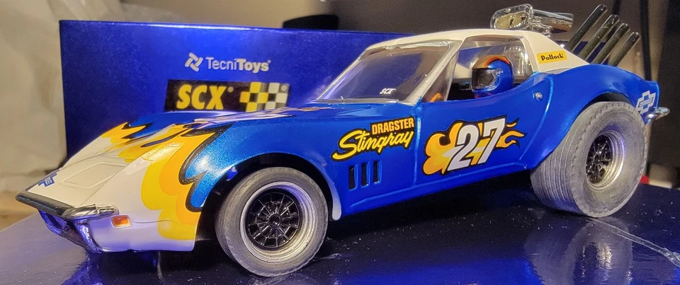 1/32 SCX Vintage Stingray Dragster #27 edición limitada NUEVO Foto 2 de 4