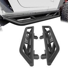 For 2018-2025 Jeep Wrangler Jl 2 Door Steel Running Boards Nerf Bars Side Steps For 2018-2025 Jeep Wrangler Jl 2 Door Steel Running Boards Nerf Bars Side Steps
