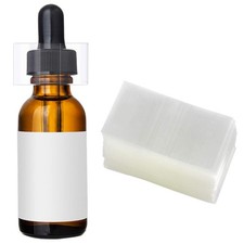 Shrink Bands,45x23mm 200 Pieces Clear Perforated Shrink Bands for Bottles, Ja...