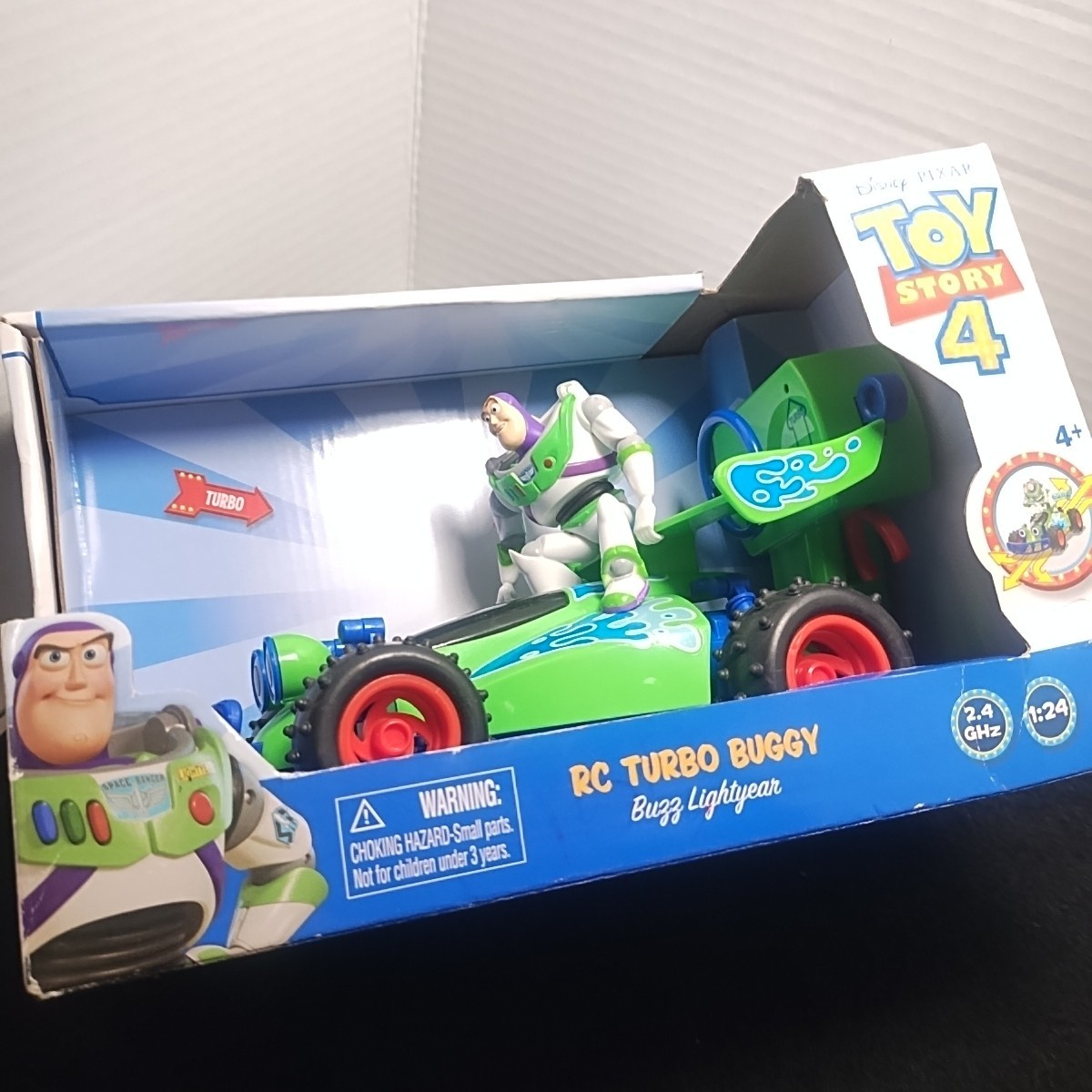 Disney Pixar Toy Story RC Turbo Buggy with Buzz Lightyear R/C 2.4