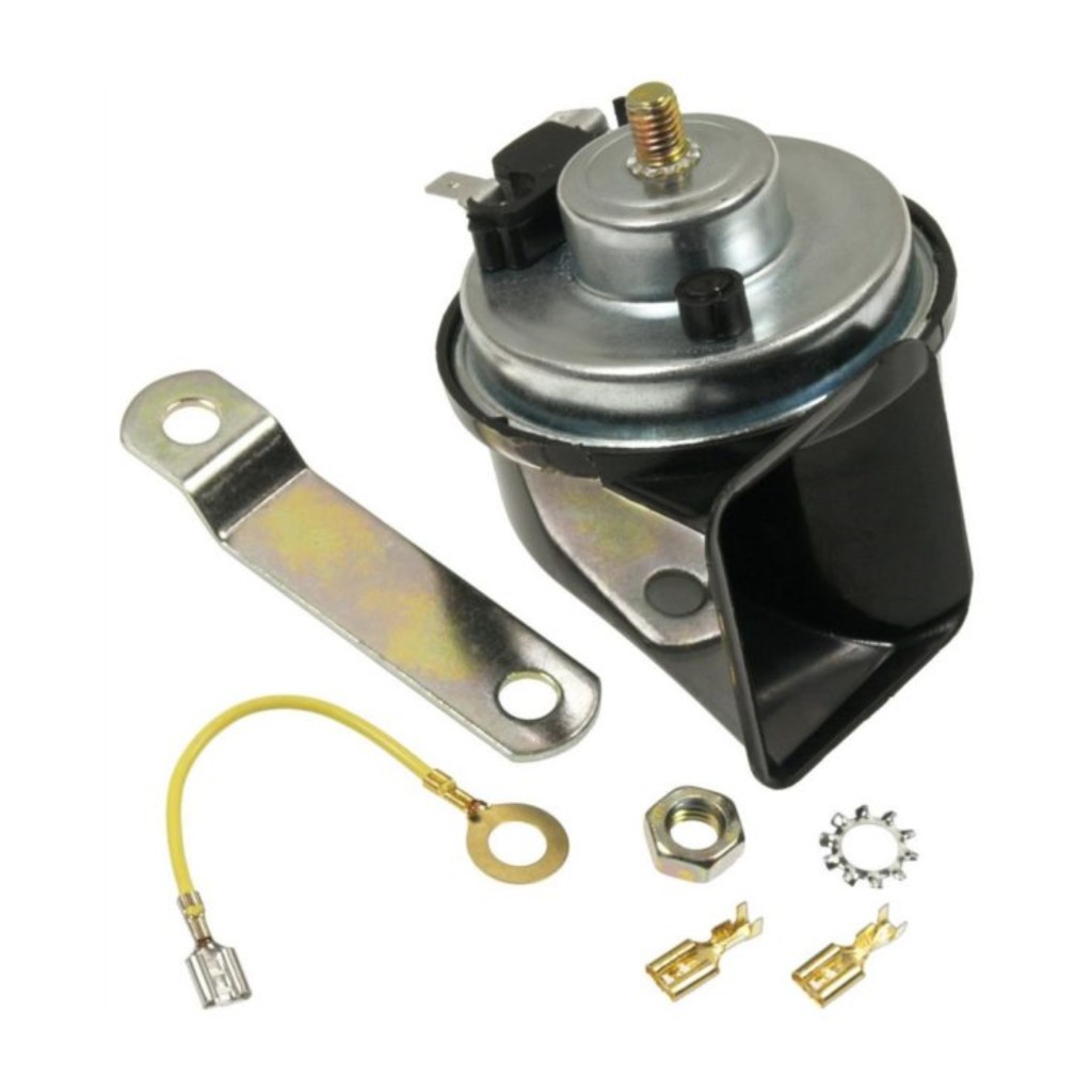 Genuine ACDelco For Chrysler TC Maserati 1990 1991 Low Note Horn Gold 2 Terminal