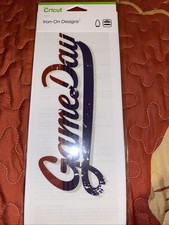 Ready to Press Heat Transfer Cricut Iron-On Design - Game Day - Cricut EasyPress
