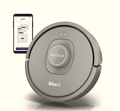 SHARK RV2300 MATRIX ROBOT VACUUM PRECISION HOME MAPPING WI-FI - GRAY