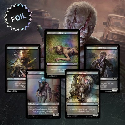 MTG Secret Lair×Walking Dead　foil Magic: The Gathering TCG: Secret Lair x The Walking Dead FOIL