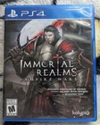 Immortal Realms for PlayStation 4 PS4 NTSC CIB Complete