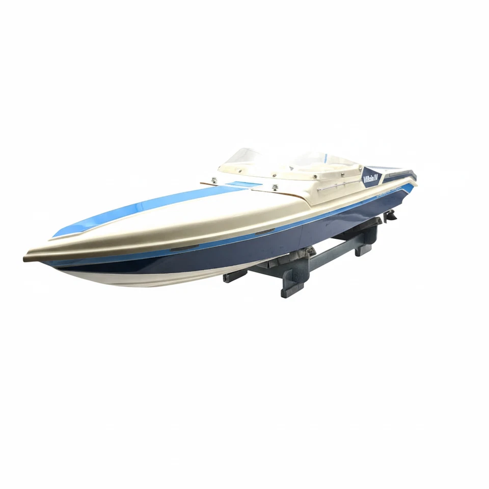 1/12 Vintage Traxxas Chaparral Villain IV Electric RC Boot Boat - Bild 4 von 4