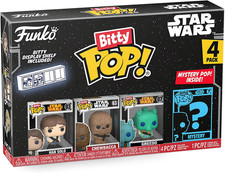 Funko Bitty Pop! Star Wars Han Solo 4 pack w/ Chewbacca Greedo & Mystery