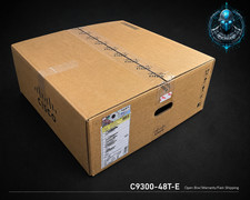 Cisco C9300-48T-E 48 Port Catalyst 9300 Network Switch w/ Dual AC PSU