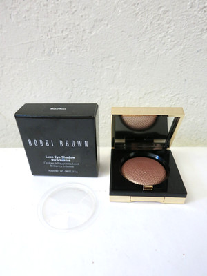NIB Bobbi Brown Luxe Eye Shadow Eyeshadow in Metal Gold .08oz/2.5g *Full Size*