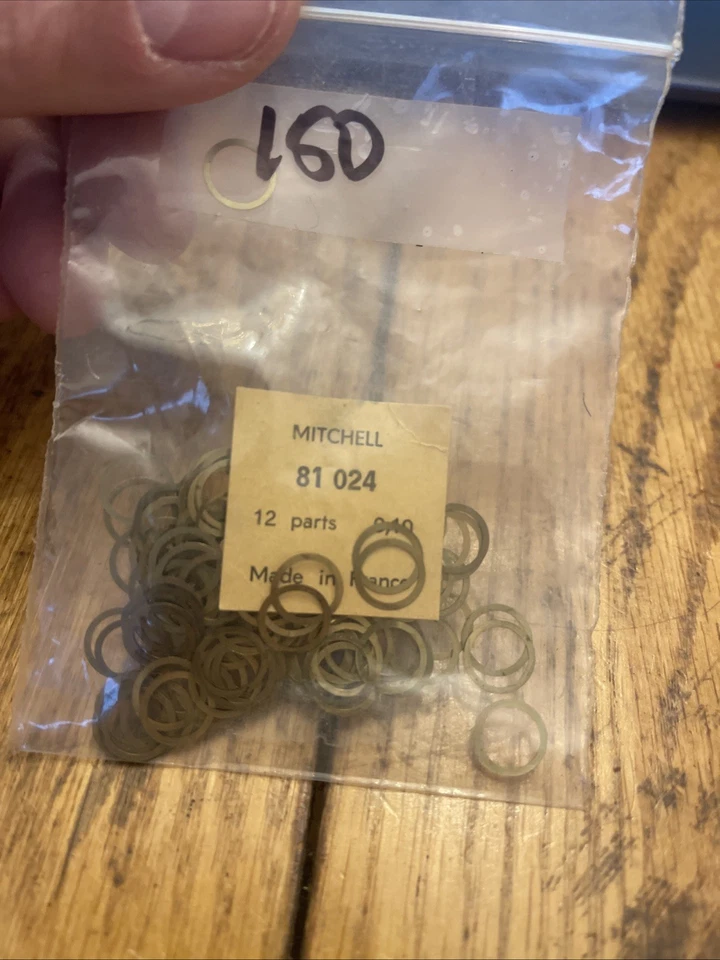 1 new old stock MITCHELL 300 301 FISHING REEL SHIMS HEAD TO HOUSING 81024(0.10)