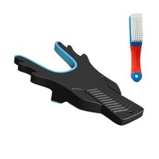 Boot Jack for Cowboy Boots with Shoe Brushing - Convenient Boot Remover for C...