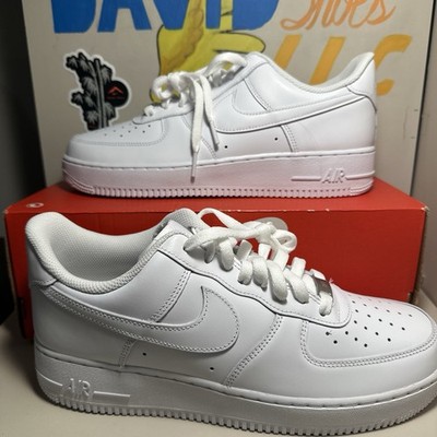 Size 12 - Nike Air Force 1 '07 Low Triple White Cw2288111 No Lid