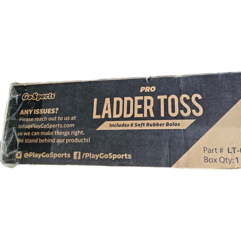 GoSports Pro Ladder Toss Indoor/Outdoor Game Set. New In The Box.