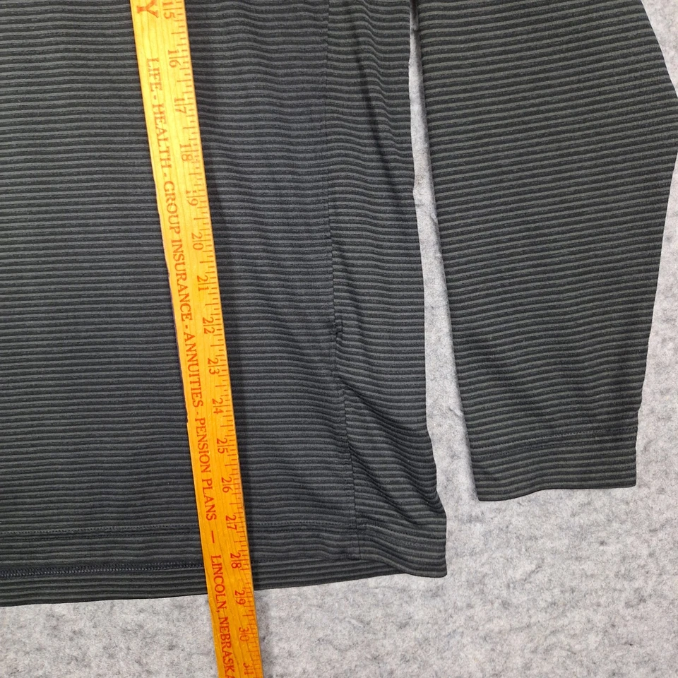 Pullover Under Armour Cold Gear Atlético 1/4 Cremallera Para Hombre Grande Negro Calce Suelto Foto 4 de 4