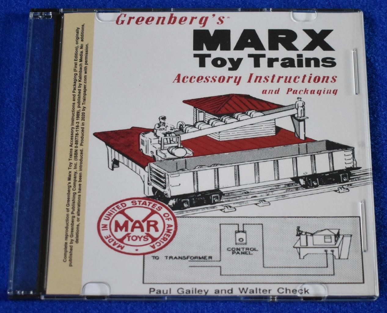 Greenberg's Marx Toy Trains Accessory Instructions and - All New Digital Edition