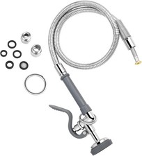 Spray Valve with 44" Pre Rinse Hose Gray