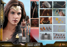 Hot Toys MMS451 Justice League Wonder Woman Gal Gadot 1/6 Deluxe Ver Figure New