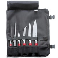 Fr. Dick Red Spirit Messertasche Mit Messer-Set Rolltasche 6 Teilig Profi-Messer