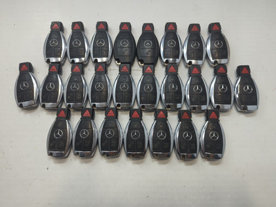 Lot of 25 Mercedes-Benz Keyless Entry Remote Fob MIXED FCC IDS MIXED YBA8U