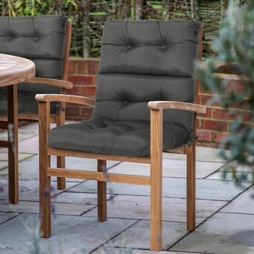 Rocking Chair Cushion Set, Indoor & Outdoor Rocker Pack of 1 Deep Grey - Bild 3 von 7