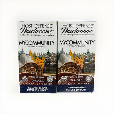 #ad Host Defense My Community 120 Caps x 2 240 caps Exp 2028 Free Shipping $49.99
