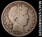 1912-D Barber Half Dollar - Scarce  Better Date  No Reserve  #J9579