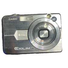 Casio EXILIM EX-Z850 8.1MP Digital Camera Silver (Difficult LCD Screen Display)