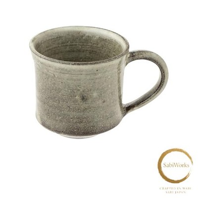 New Marui Seito Shigaraki Ware Hechomon Mug Espresso Cup Capacity approx. 120ml