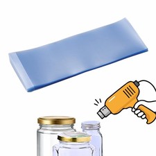 Clear Perforated Tamper Evident Cap Seals 145x28mm Fits 3.433.62 Inch 500 PCS