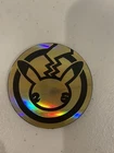 Pikachu 25th Anniversary Gold Holo Jumbo Official Coin Pokemon
