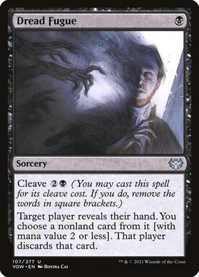 Dread Fugue | #107 | VOW | MTG | Regular | LP