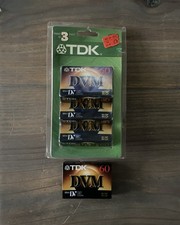 LOT of 4 TDK MiniDV DVM60ME Digital Video Camcorder Cassette Tapes NEW