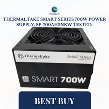 Thermaltake Smart Series 700W Power Supply, Sp-700AH2NKW TESTED.