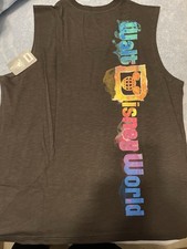 DISNEY WORLD TIE DYE CASTLE GRAY ATHLETIC SLE...