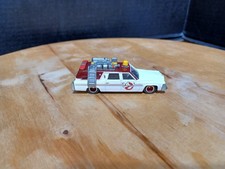 LOOSE Hot Wheels 2016 White GHOSTBUSTERS ECTO 1 Cadillac Car